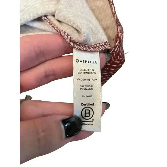 Athleta High Neck Fit & Flare Santorini Dress Size XS - Picture 9 of 10